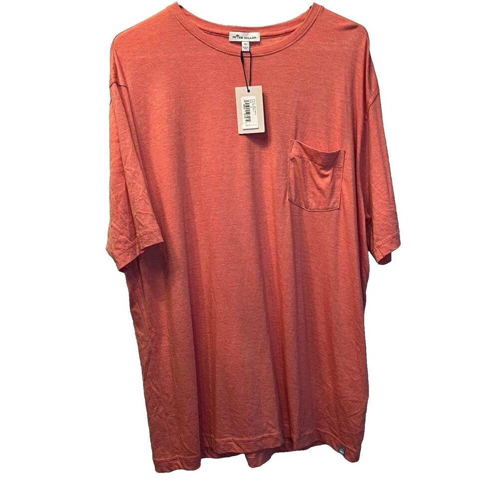 Peter Milar NWT Seaside Men's XL Summer Soft Pocket Tshirt MF21K67A